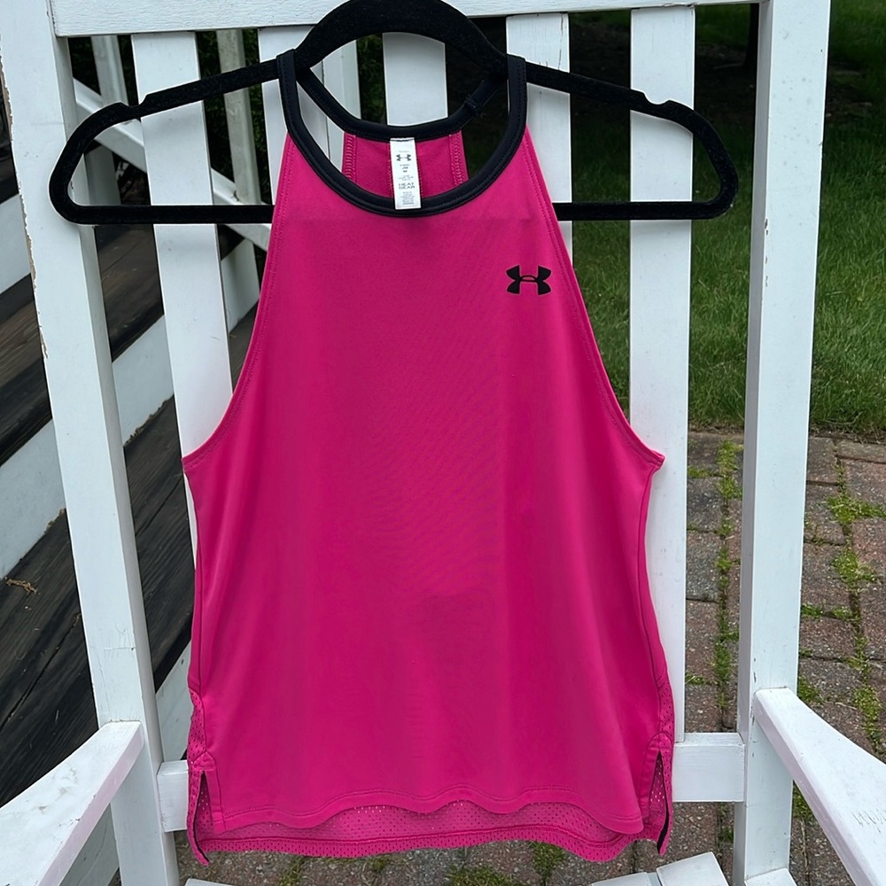 ☀️Under Armour Heatgear Girls Tank Size Youth Medium